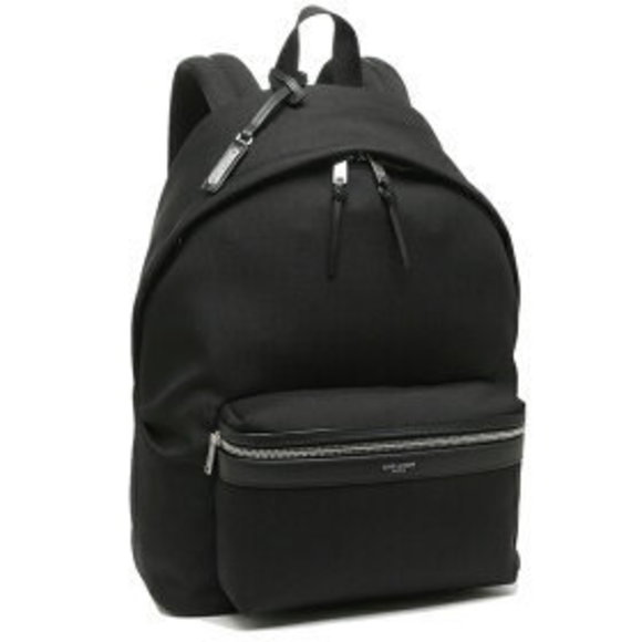 Saint Laurent City Backpack PARIS Black - Picture 1 of 9
